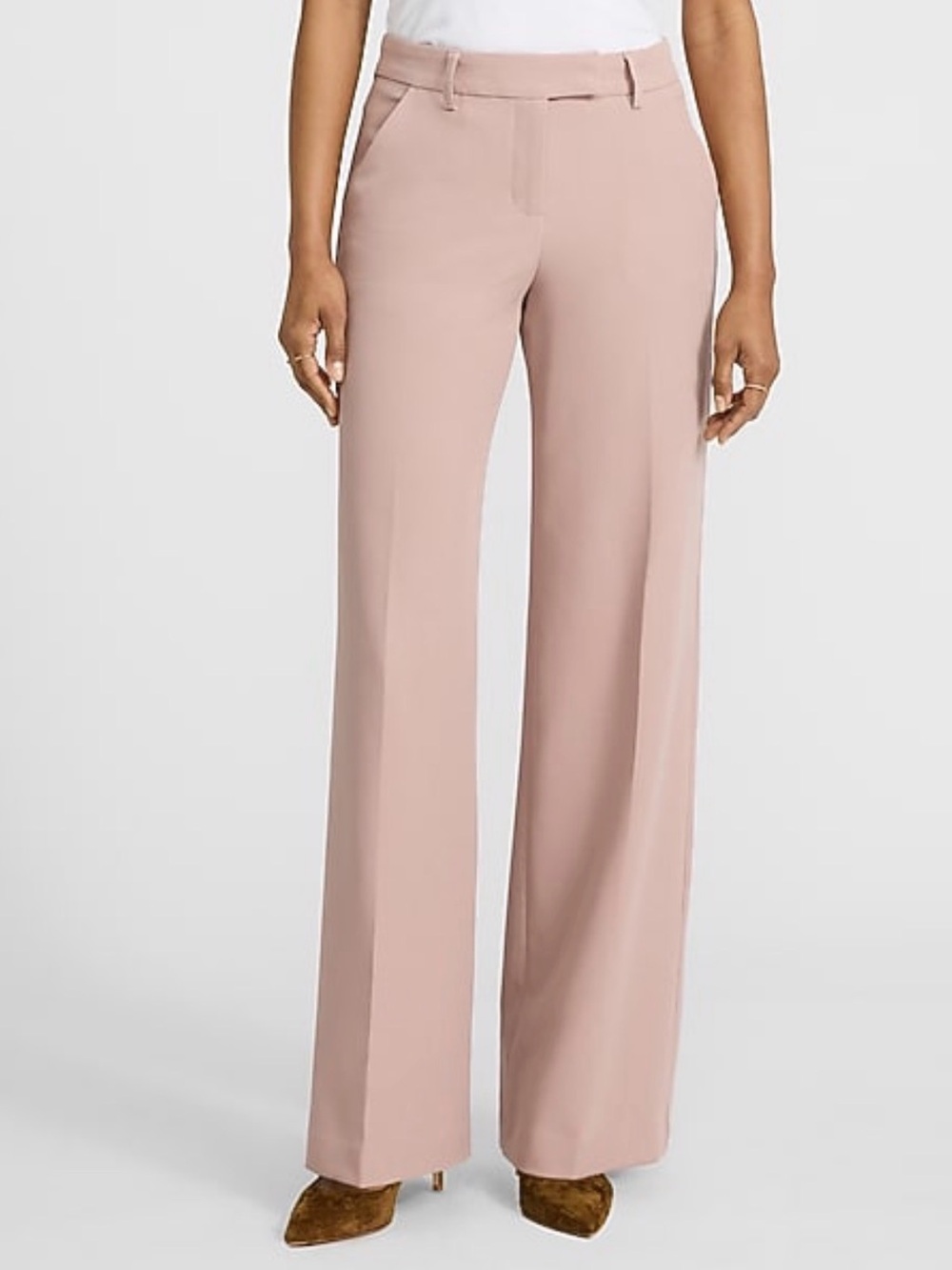 NWT Editor Signature Stretch Mid Rise Trouser Pant